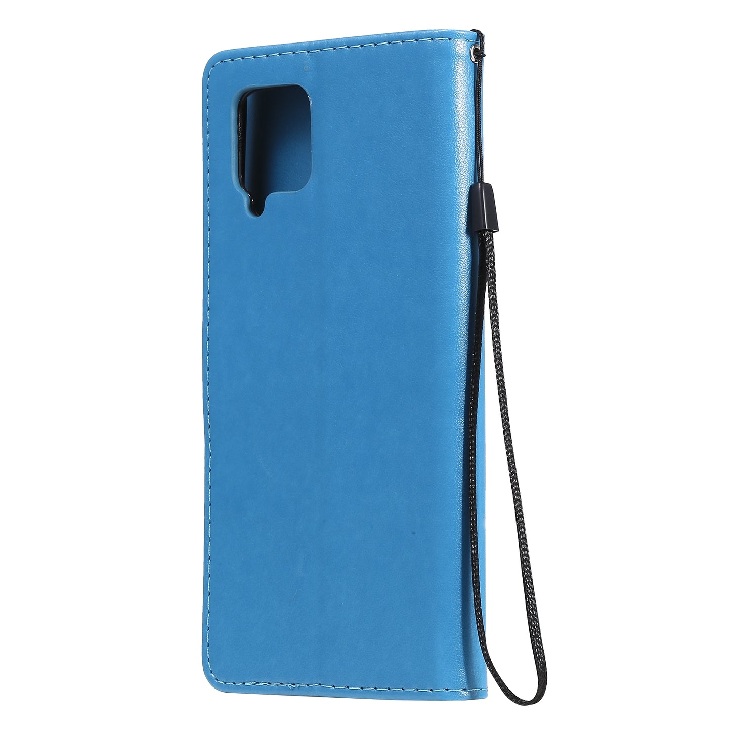 For Samsung Galaxy A42 5G Cat and Bee Embossed Flip Leather Phone Case Wallet Cover with Card Slots Cash Pocket Magnetic Stand Protective Shockproof TPU PU Leather Case with Wrist Strap