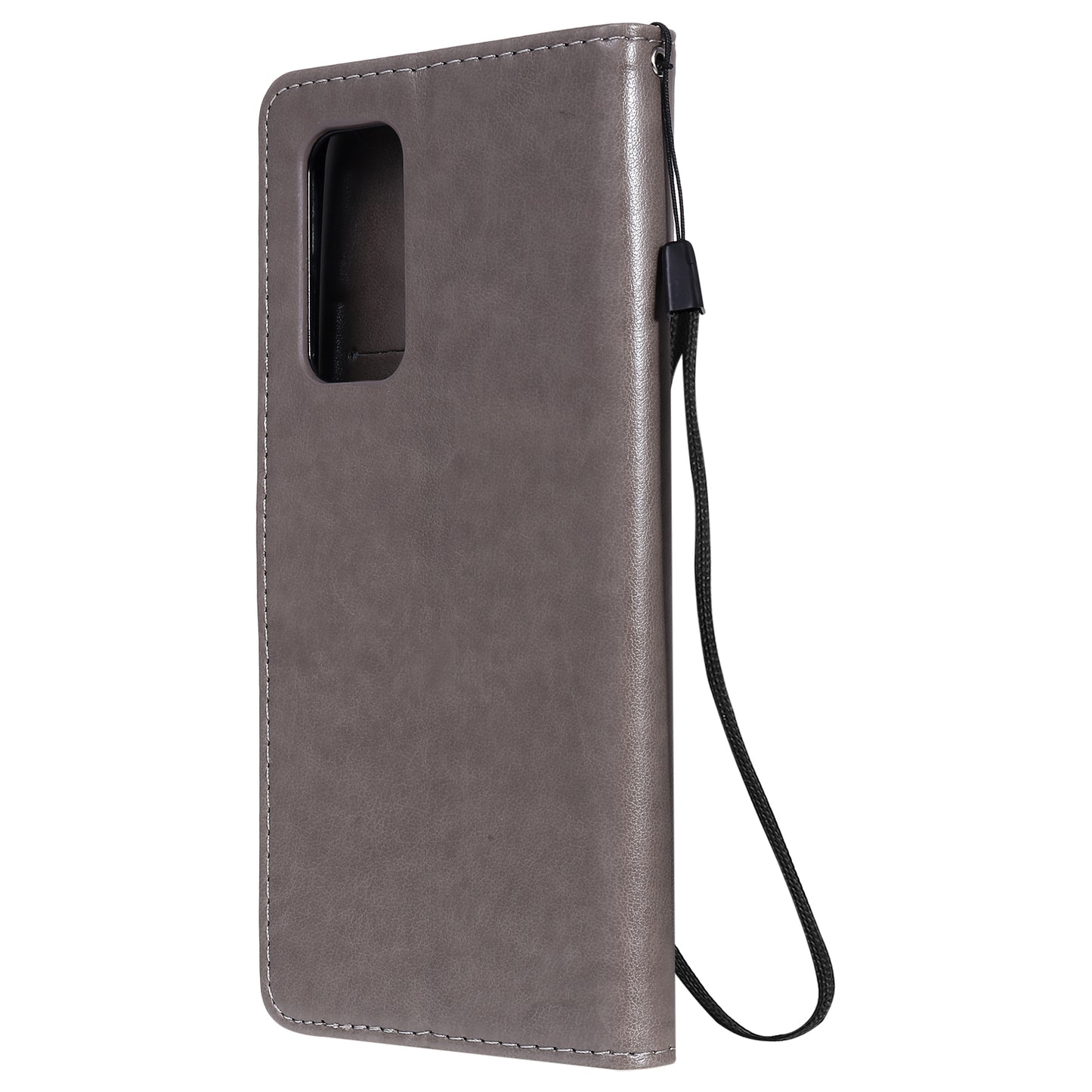 For Xiaomi 10T 5G Cat and Bee Embossed Flip Leather Phone Case Wallet Cover with Card Slots Cash Pocket Magnetic Stand Protective Shockproof TPU PU Leather Case with Wrist Strap
