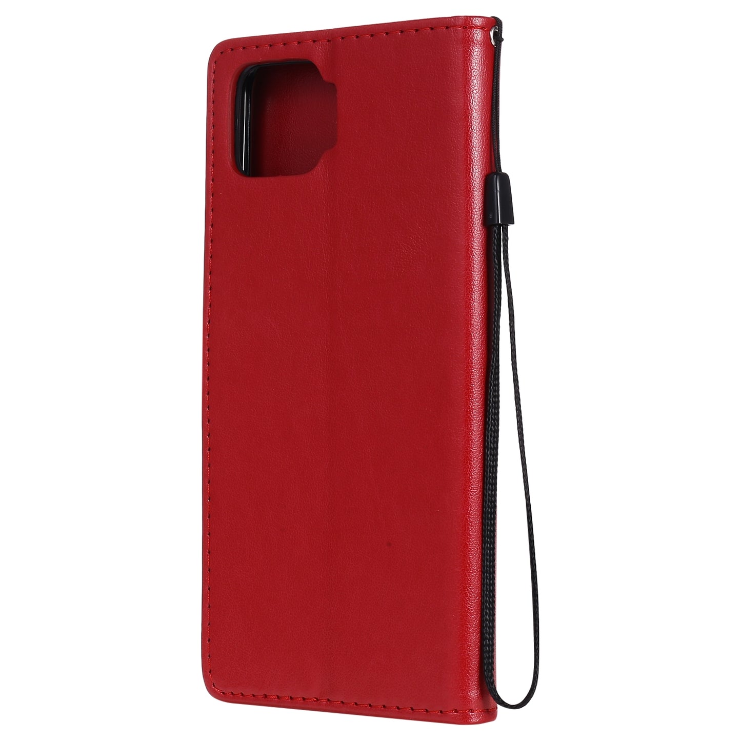For OPPO F17 Cat and Bee Embossed Flip Leather Phone Case Wallet Cover with Card Slots Cash Pocket Magnetic Stand Protective Shockproof TPU PU Leather Case with Wrist Strap