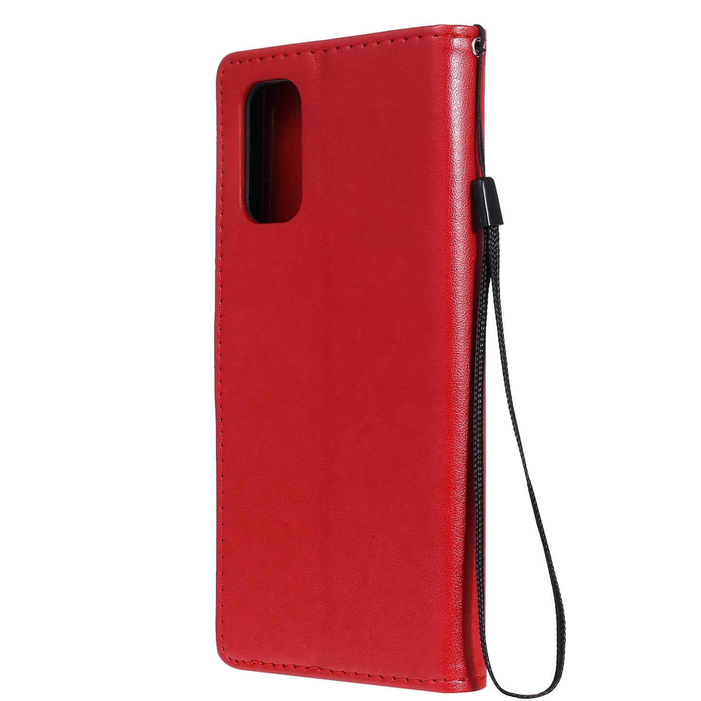 For OPPO Realme 7 Pro Cat and Bee Embossed Flip Leather Phone Case Wallet Cover with Card Slots Cash Pocket Magnetic Stand Protective Shockproof TPU PU Leather Case with Wrist Strap