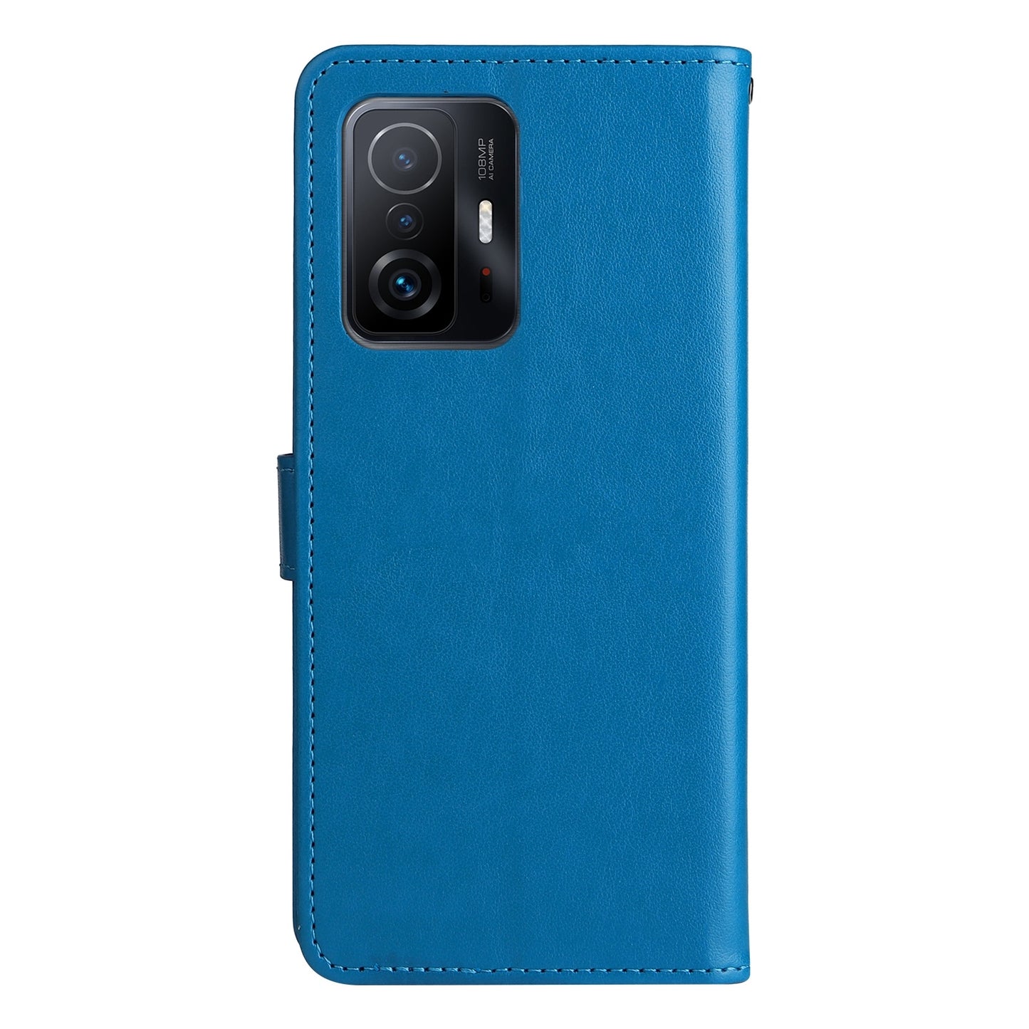 For Xiaomi Mi 11T Cat and Bee Embossed Flip Leather Phone Case Wallet Cover with Card Slots Cash Pocket Magnetic Stand Protective Shockproof TPU PU Leather Case with Wrist Strap