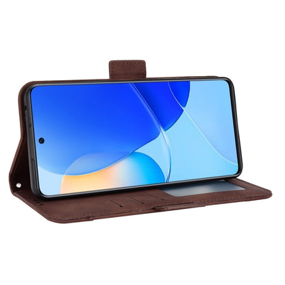 Huawei nova 9 SE Skin Feel PU Leather Wallet Phone Case with Card Slots, Cash Pocket, Magnetic Closure, Built-In Stand, Full Protection TPU Cover