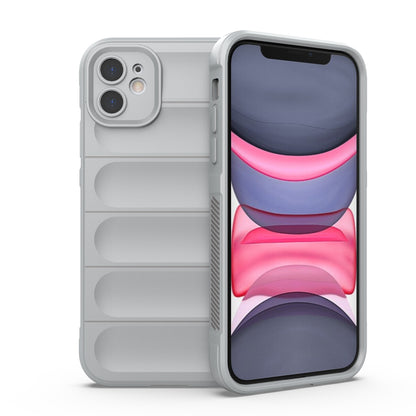 Apple iPhone 11 Magic Shield TPU + Flannel Protective Phone Case Cover, Shockproof Scratch Resistant