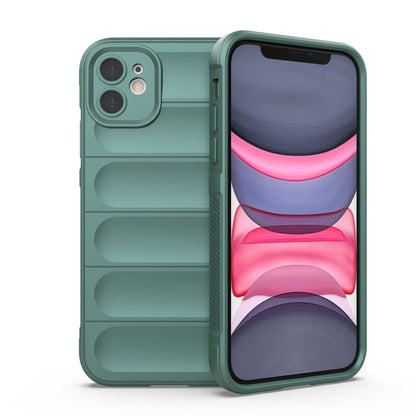 Apple iPhone 11 Magic Shield TPU + Flannel Protective Phone Case Cover, Shockproof Scratch Resistant