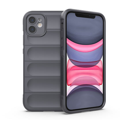 Apple iPhone 11 Magic Shield TPU + Flannel Protective Phone Case Cover, Shockproof Scratch Resistant