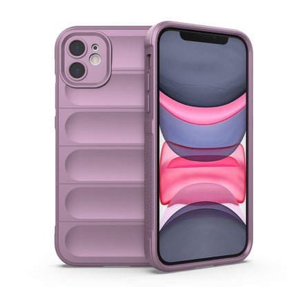 Apple iPhone 11 Magic Shield TPU + Flannel Protective Phone Case Cover, Shockproof Scratch Resistant