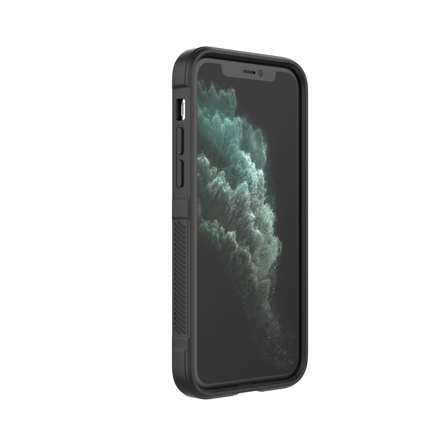 Apple iPhone 11 Pro Magic Shield TPU + Flannel Protective Phone Case Cover, Shockproof Scratch Resistant