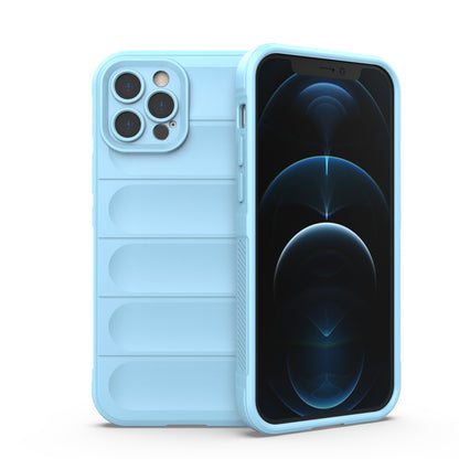 Apple iPhone 12 Pro Magic Shield TPU + Flannel Protective Phone Case Cover, Shockproof Scratch Resistant