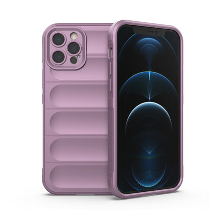 Apple iPhone 12 Pro Magic Shield TPU + Flannel Protective Phone Case Cover, Shockproof Scratch Resistant