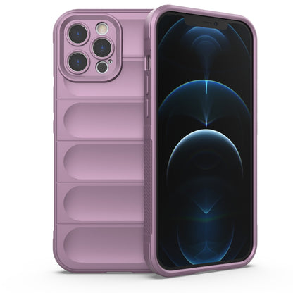 Apple iPhone 12 Pro Max Magic Shield TPU + Flannel Protective Phone Case Cover, Shockproof Scratch Resistant