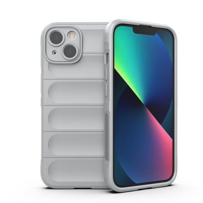 Apple iPhone 13 Magic Shield TPU + Flannel Protective Phone Case Cover, Shockproof Scratch Resistant