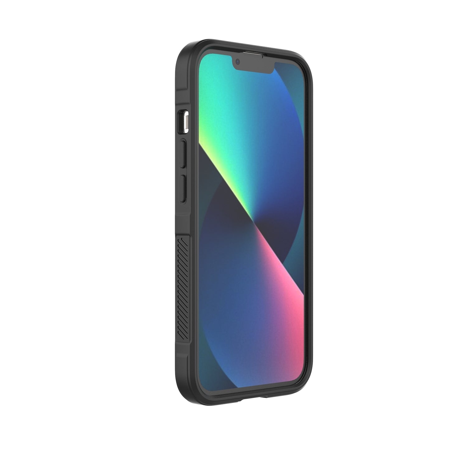Apple iPhone 13 Magic Shield TPU + Flannel Protective Phone Case Cover, Shockproof Scratch Resistant