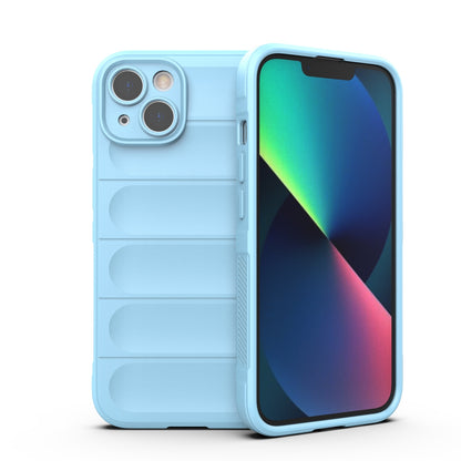Apple iPhone 13 Magic Shield TPU + Flannel Protective Phone Case Cover, Shockproof Scratch Resistant