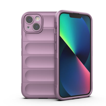 Apple iPhone 13 Magic Shield TPU + Flannel Protective Phone Case Cover, Shockproof Scratch Resistant