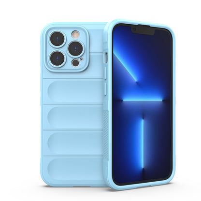 Apple iPhone 13 Pro Magic Shield TPU + Flannel Protective Phone Case Cover, Shockproof Scratch Resistant