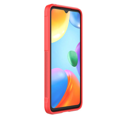 Xiaomi Redmi 10C Magic Shield TPU + Flannel Protective Phone Case Cover, Shockproof Scratch Resistant
