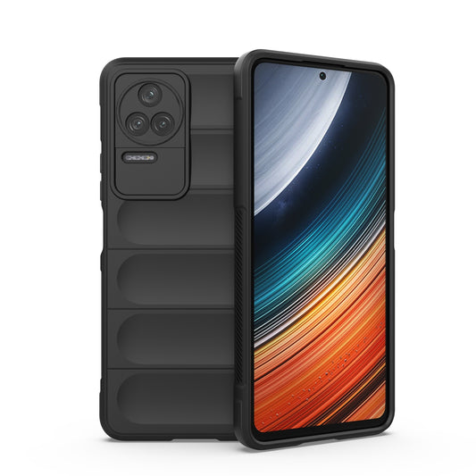 Xiaomi Redmi K40S Magic Shield TPU + Flannel Protective Phone Case Cover, Shockproof Scratch Resistant