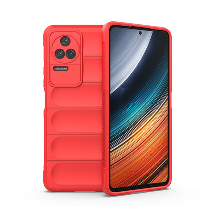 Xiaomi Redmi K40S Magic Shield TPU + Flannel Protective Phone Case Cover, Shockproof Scratch Resistant