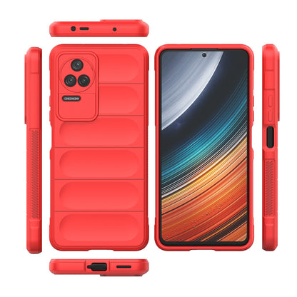 Xiaomi Redmi K40S Magic Shield TPU + Flannel Protective Phone Case Cover, Shockproof Scratch Resistant