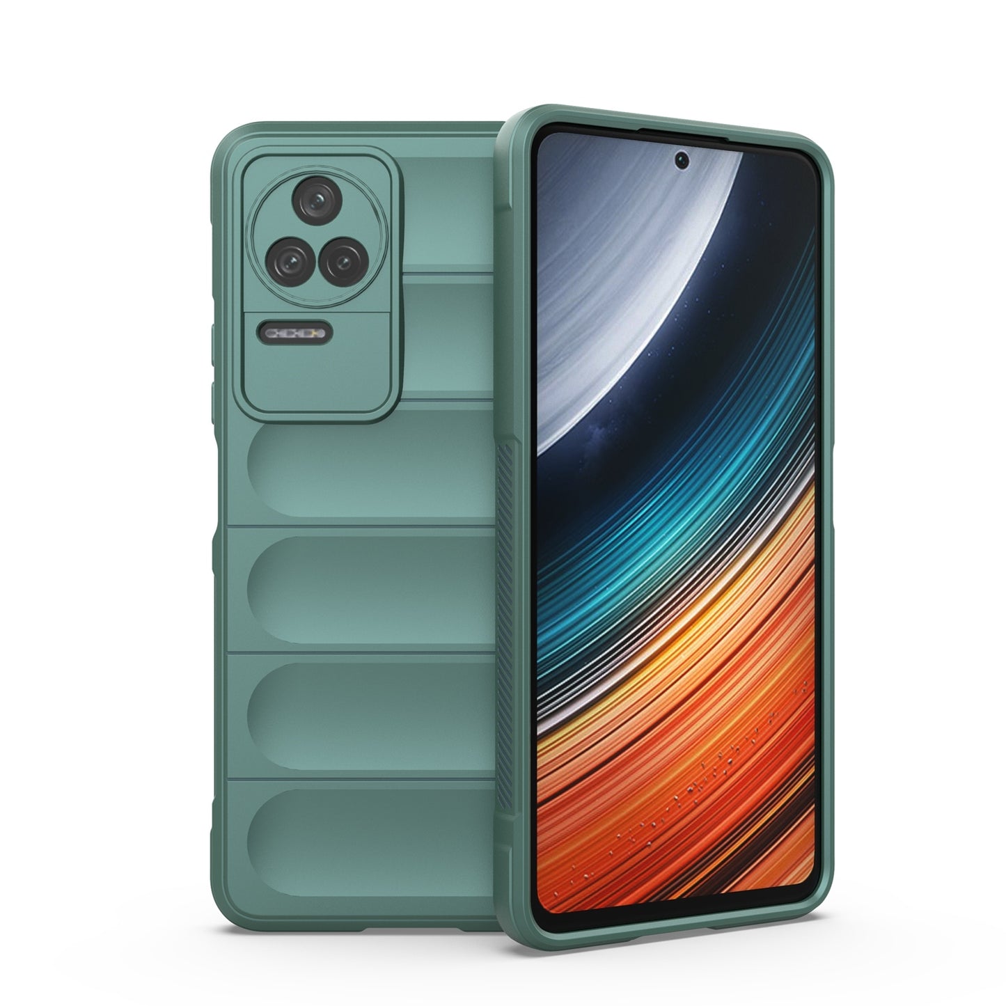 Xiaomi Redmi K40S Magic Shield TPU + Flannel Protective Phone Case Cover, Shockproof Scratch Resistant