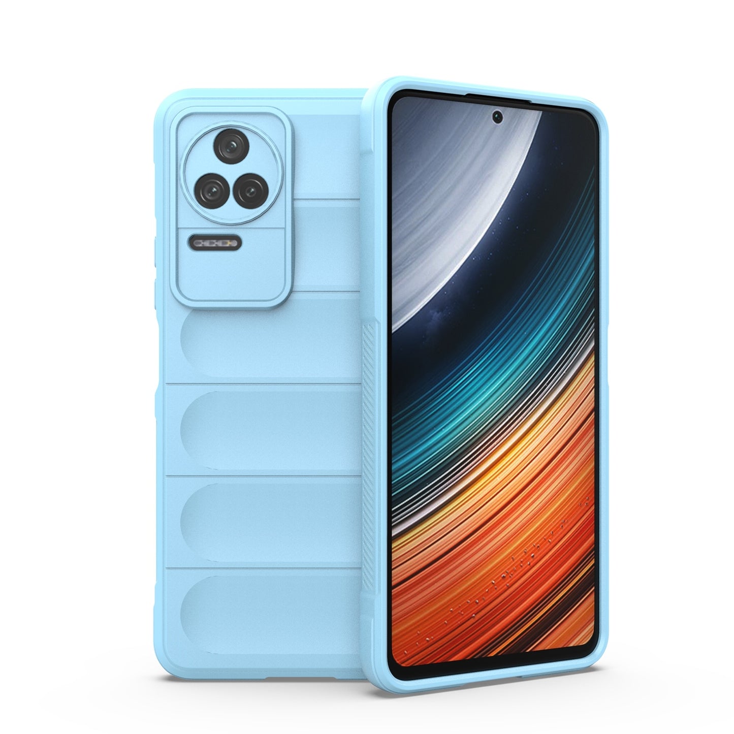 Xiaomi Redmi K40S Magic Shield TPU + Flannel Protective Phone Case Cover, Shockproof Scratch Resistant