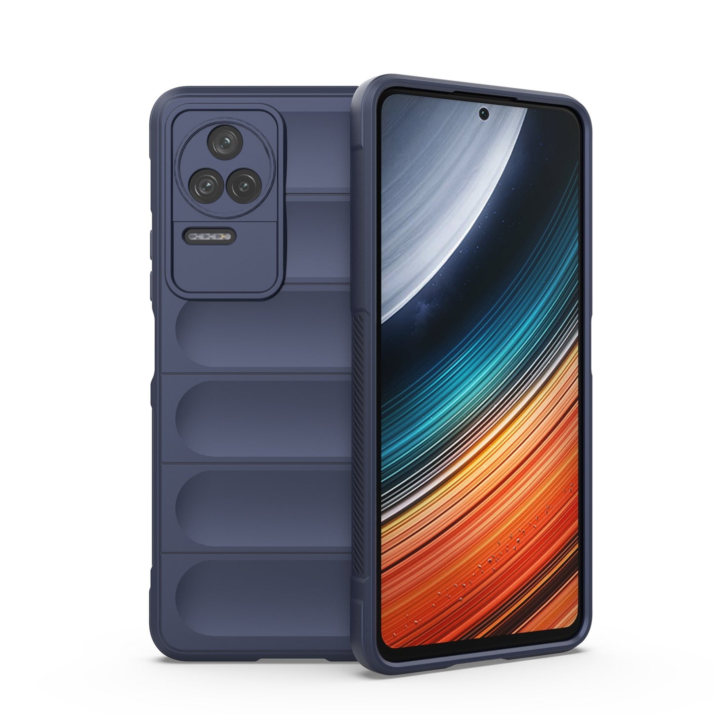 Xiaomi Redmi K40S Magic Shield TPU + Flannel Protective Phone Case Cover, Shockproof Scratch Resistant