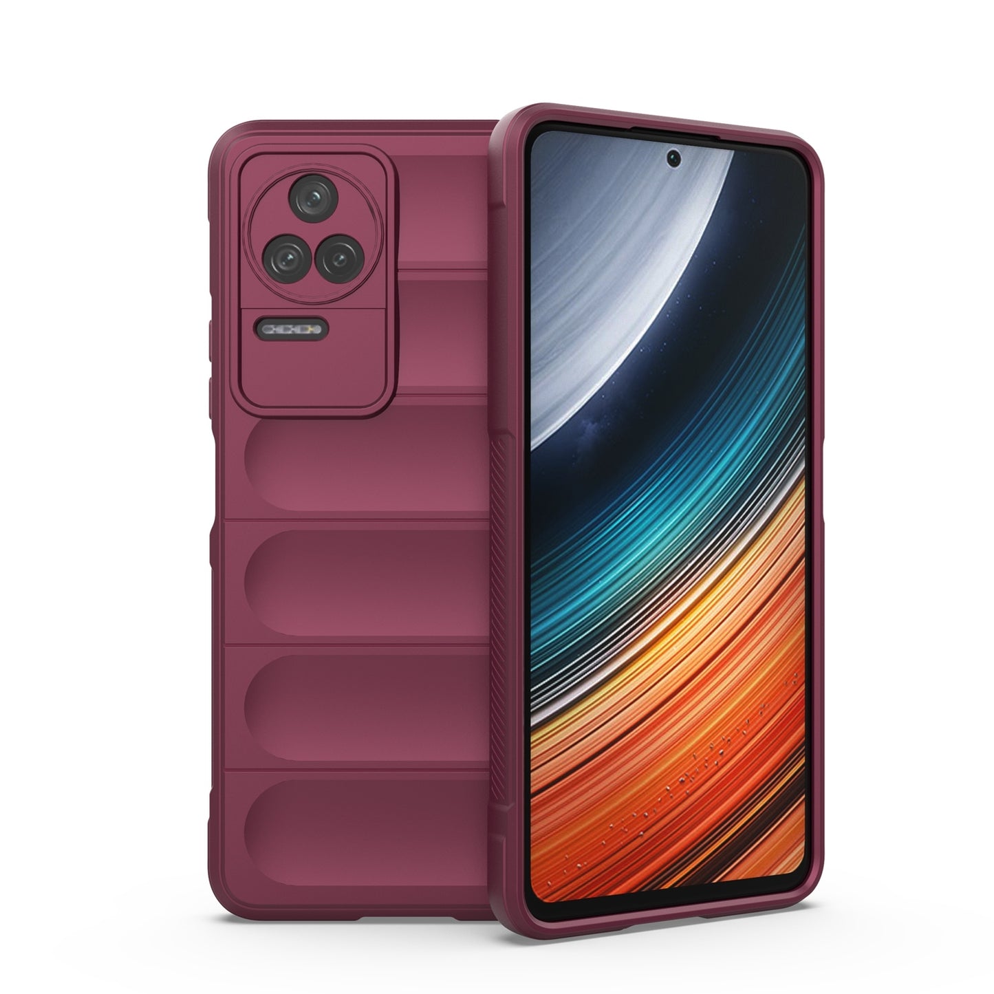 Xiaomi Redmi K40S Magic Shield TPU + Flannel Protective Phone Case Cover, Shockproof Scratch Resistant
