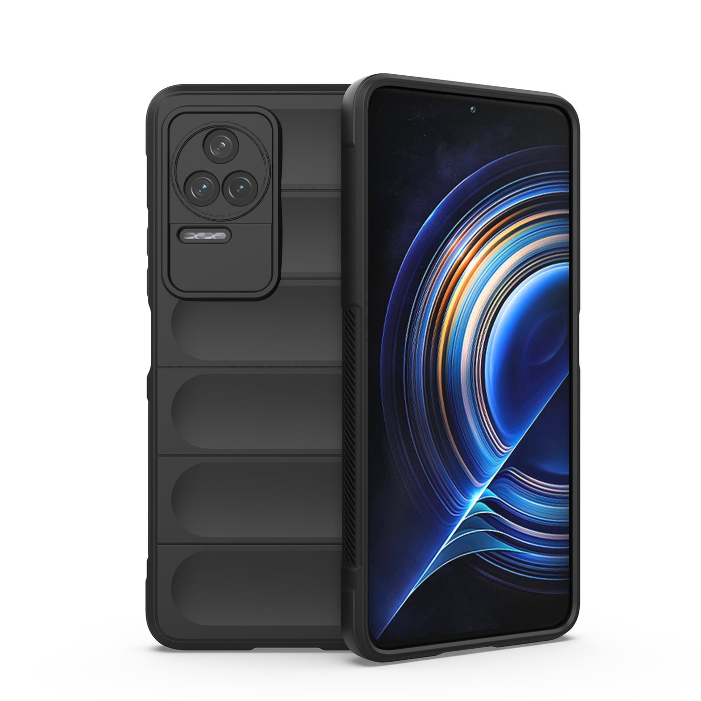 Xiaomi Redmi K50 Pro Magic Shield TPU + Flannel Protective Phone Case Cover, Shockproof Scratch Resistant