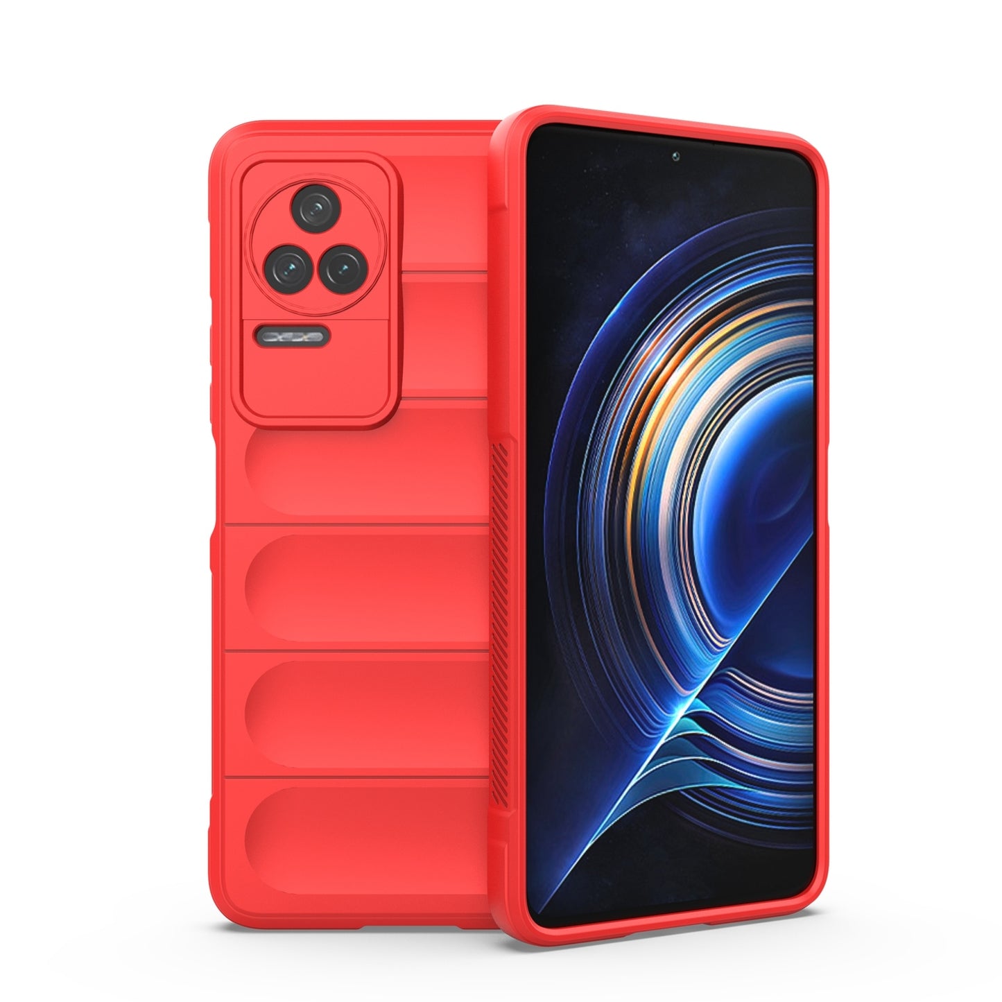 Xiaomi Redmi K50 Pro Magic Shield TPU + Flannel Protective Phone Case Cover, Shockproof Scratch Resistant