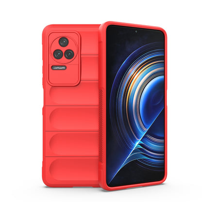 Xiaomi Redmi K50 Pro Magic Shield TPU + Flannel Protective Phone Case Cover, Shockproof Scratch Resistant