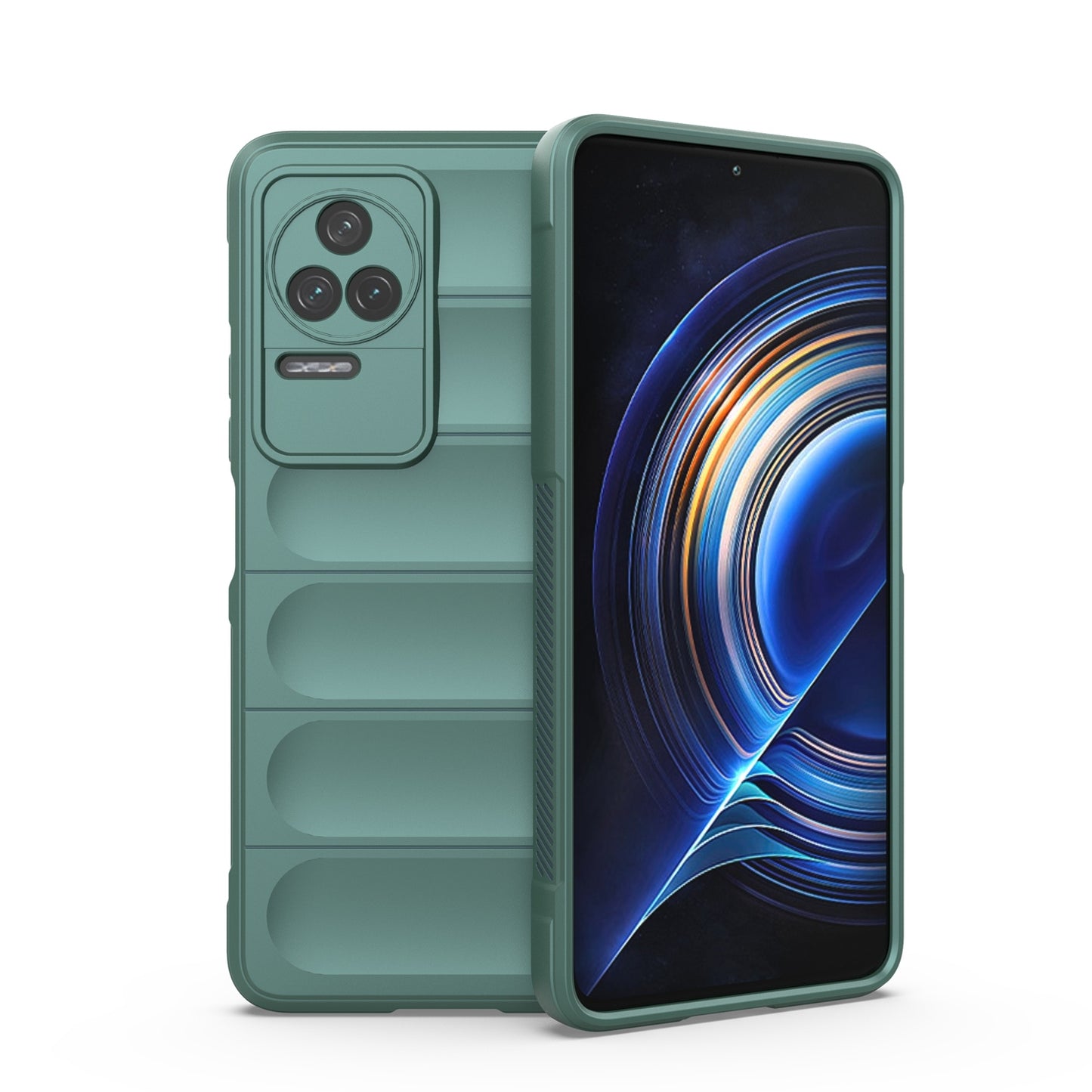 Xiaomi Redmi K50 Pro Magic Shield TPU + Flannel Protective Phone Case Cover, Shockproof Scratch Resistant