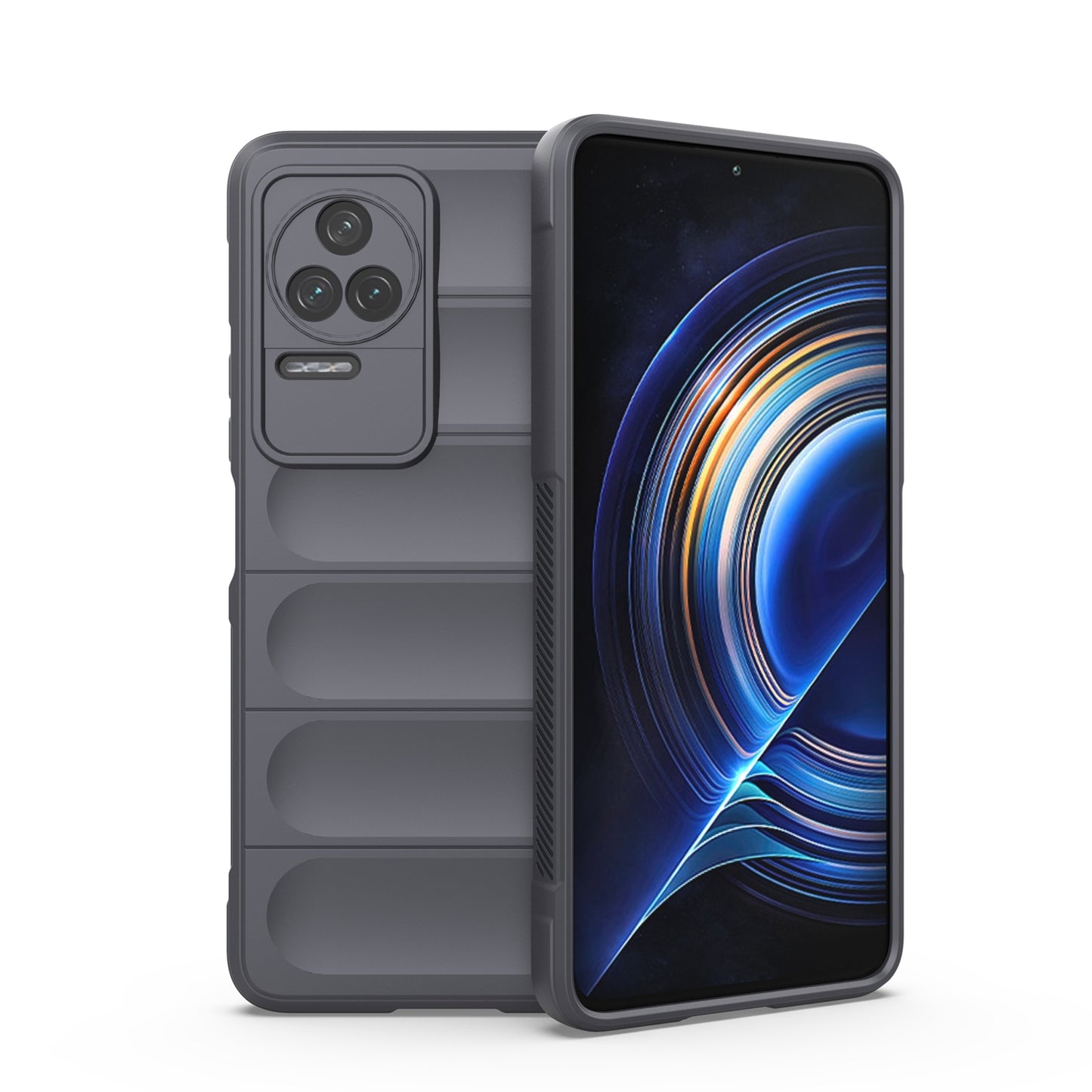 Xiaomi Redmi K50 Pro Magic Shield TPU + Flannel Protective Phone Case Cover, Shockproof Scratch Resistant