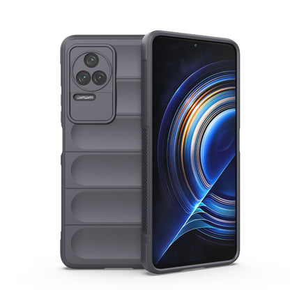 Xiaomi Redmi K50 Pro Magic Shield TPU + Flannel Protective Phone Case Cover, Shockproof Scratch Resistant