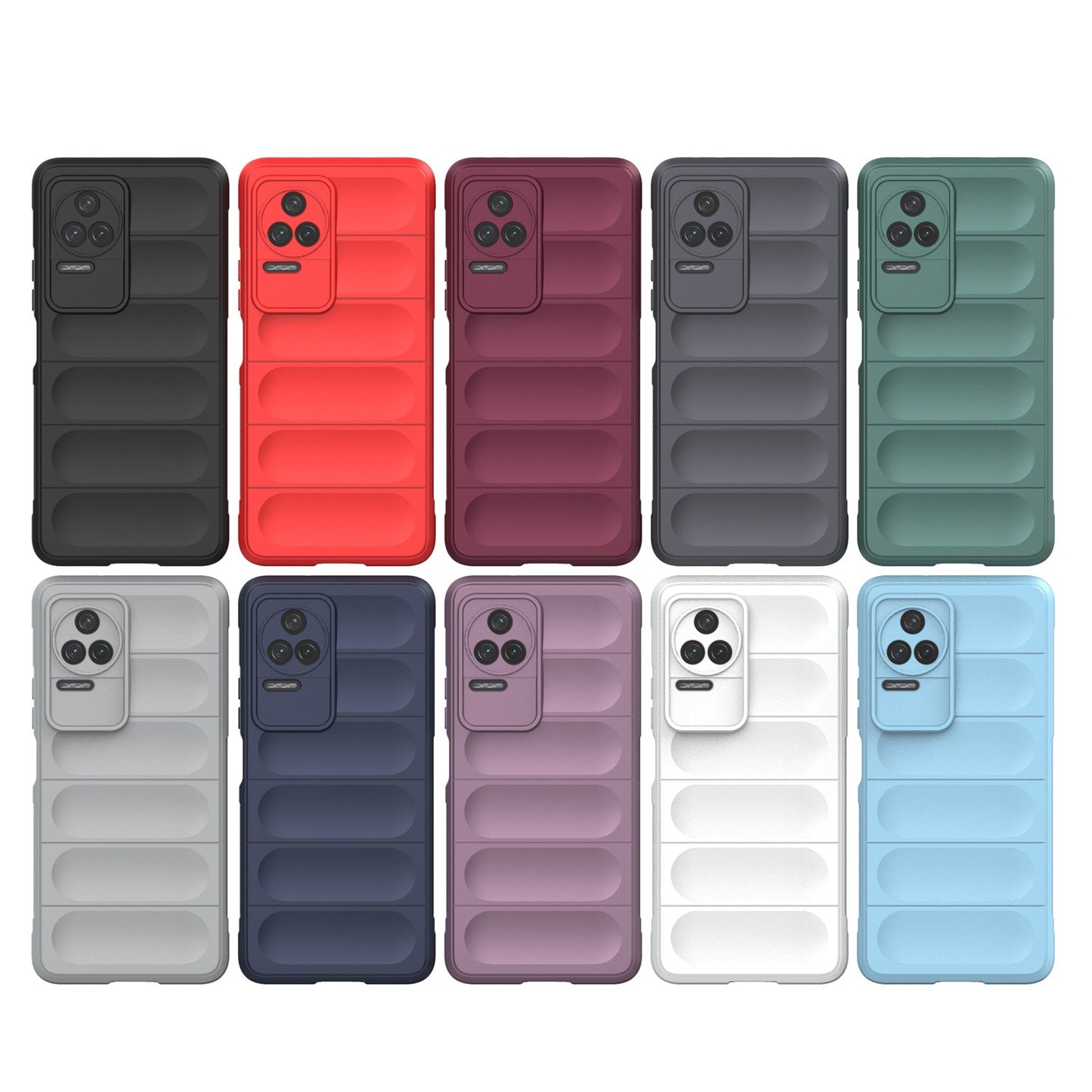 Xiaomi Redmi K50 Pro Magic Shield TPU + Flannel Protective Phone Case Cover, Shockproof Scratch Resistant