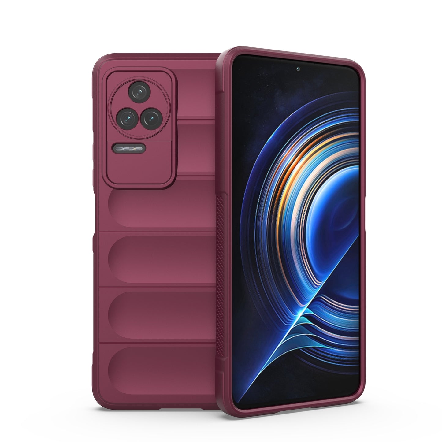 Xiaomi Redmi K50 Pro Magic Shield TPU + Flannel Protective Phone Case Cover, Shockproof Scratch Resistant
