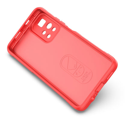 Xiaomi Redmi Note 11 5G Magic Shield TPU + Flannel Protective Phone Case Cover, Shockproof Scratch Resistant