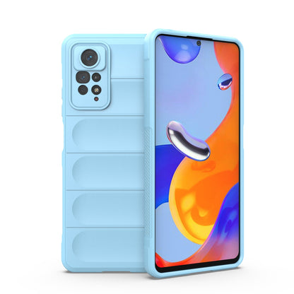 Xiaomi Redmi Note 11 Pro Magic Shield TPU + Flannel Protective Phone Case Cover, Shockproof Scratch Resistant