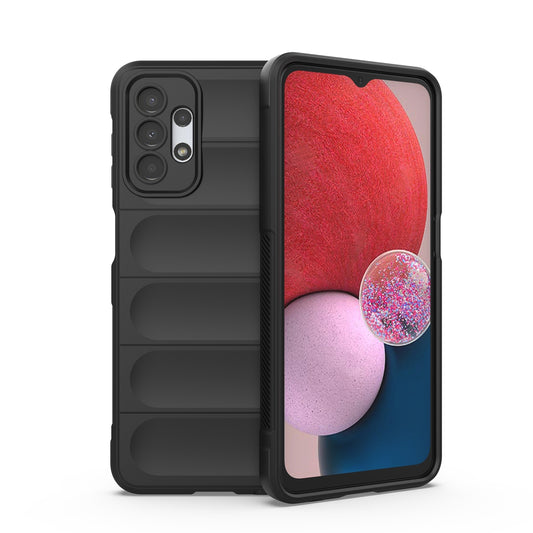 Samsung Galaxy A13 5G Magic Shield TPU + Flannel Protective Phone Case Cover, Shockproof Scratch Resistant