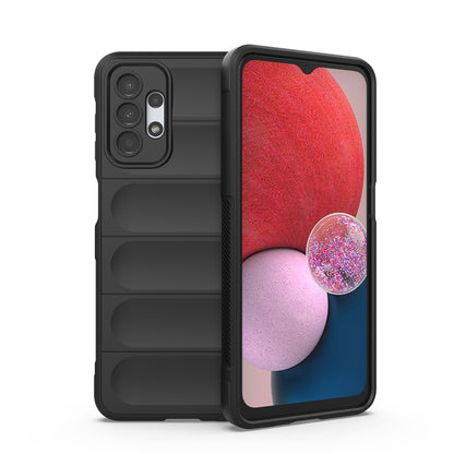 Samsung Galaxy A13 4G Magic Shield TPU + Flannel Protective Phone Case Cover, Shockproof Scratch Resistant