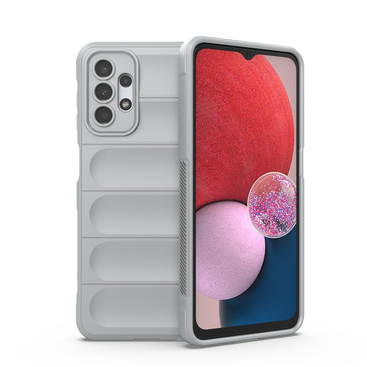 Samsung Galaxy A13 5G Magic Shield TPU + Flannel Protective Phone Case Cover, Shockproof Scratch Resistant