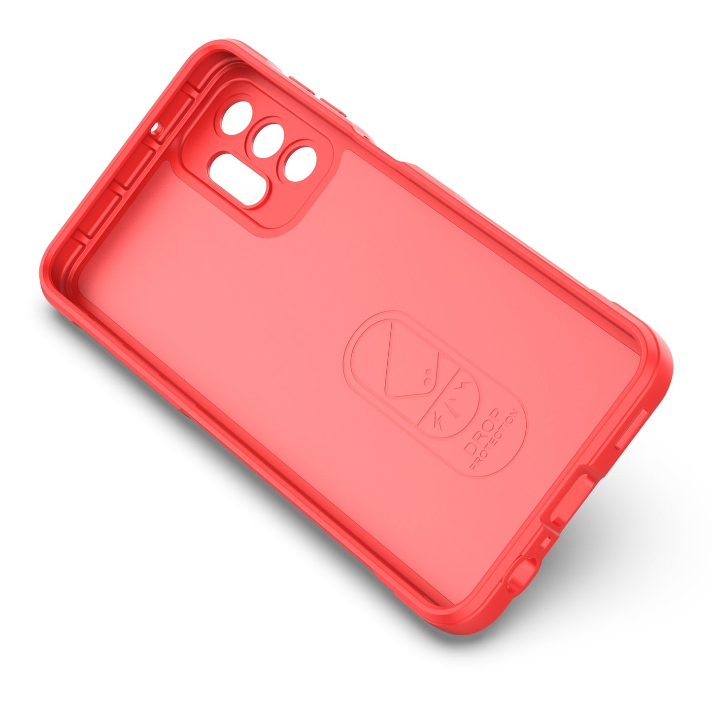 Samsung Galaxy A13 4G Magic Shield TPU + Flannel Protective Phone Case Cover, Shockproof Scratch Resistant