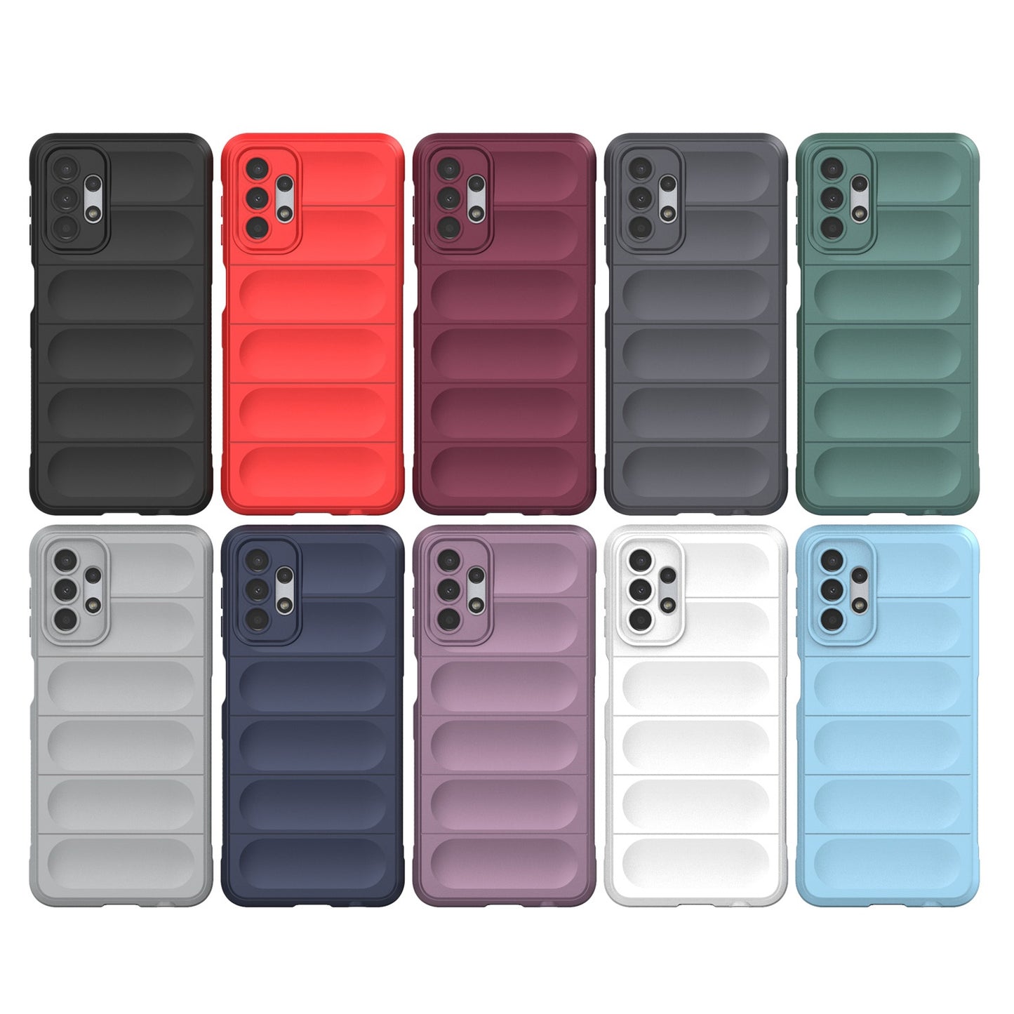 Samsung Galaxy A13 5G Magic Shield TPU + Flannel Protective Phone Case Cover, Shockproof Scratch Resistant