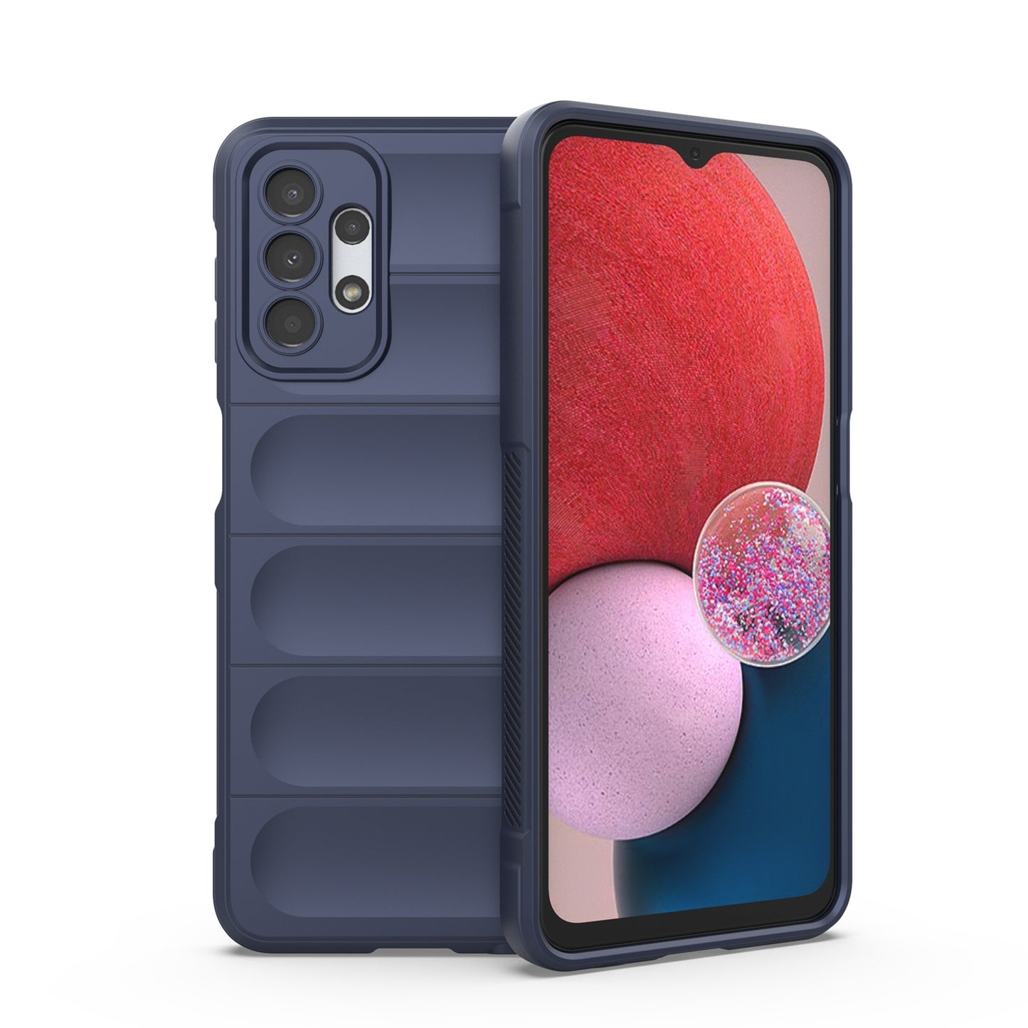 Samsung Galaxy A13 5G Magic Shield TPU + Flannel Protective Phone Case Cover, Shockproof Scratch Resistant