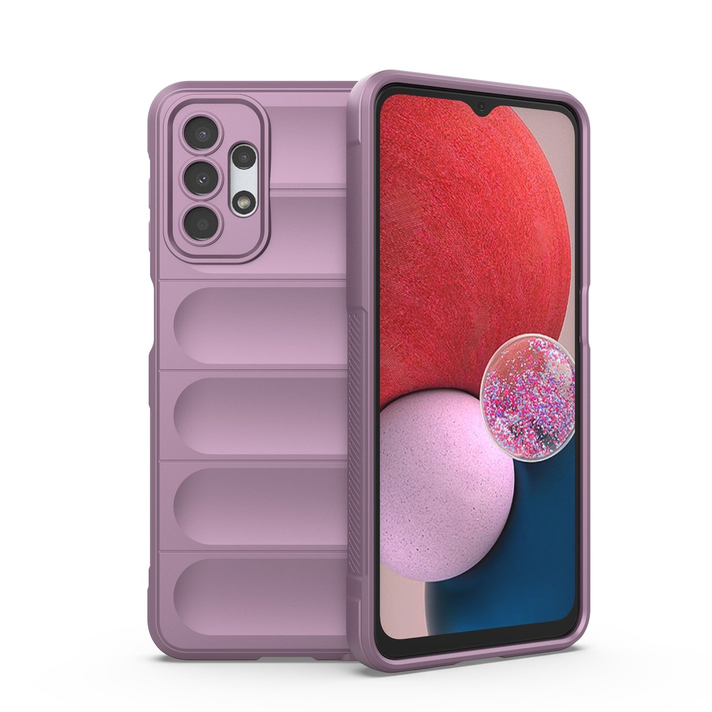 Samsung Galaxy A13 5G Magic Shield TPU + Flannel Protective Phone Case Cover, Shockproof Scratch Resistant