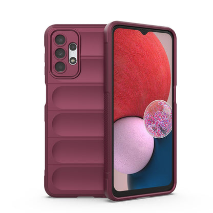 Samsung Galaxy A13 5G Magic Shield TPU + Flannel Protective Phone Case Cover, Shockproof Scratch Resistant