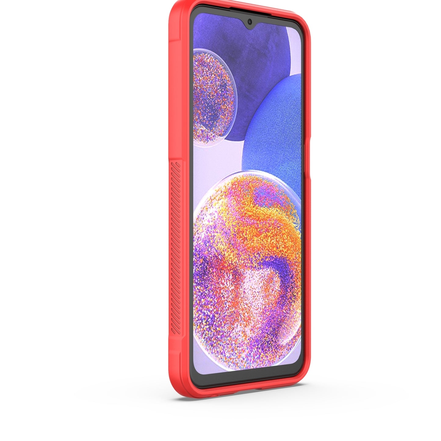 Samsung Galaxy A23 Magic Shield TPU + Flannel Protective Phone Case Cover, Shockproof Scratch Resistant