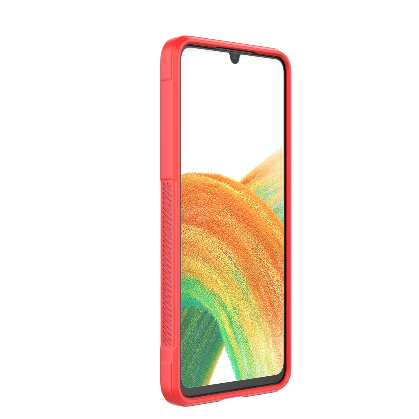 Samsung Galaxy A33 5G Magic Shield TPU + Flannel Protective Phone Case Cover, Shockproof Scratch Resistant