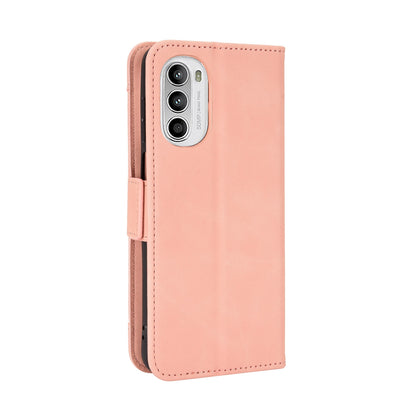 Motorola Moto G52 4G Skin Feel PU Leather Wallet Phone Case with Card Slots, Cash Pocket, Magnetic Closure, Built-In Stand, Full Protection TPU Cover