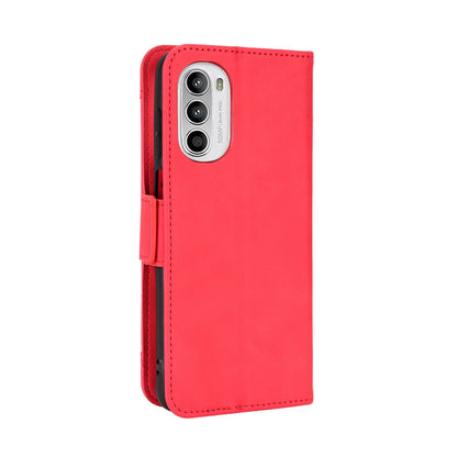 Motorola Moto G52 4G Skin Feel PU Leather Wallet Phone Case with Card Slots, Cash Pocket, Magnetic Closure, Built-In Stand, Full Protection TPU Cover