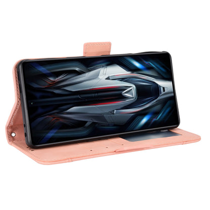 Xiaomi Poco F4 GT Skin Feel PU Leather Wallet Phone Case with Card Slots, Cash Pocket, Magnetic Closure, Built-In Stand, Full Protection TPU Cover